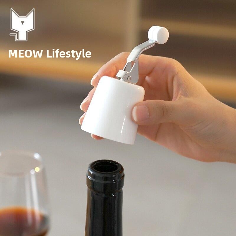 Wine To Beer To Liquor - 食品グレードシリコンワインボトルストッパー 赤ワイン、ビール、リキュール用 真空密閉ガラス瓶用 ユニバーサルソーダボトルストッパー