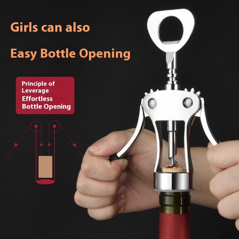 Wine Beer Red - Gianxi 赤ワインボトルオープナー 家庭用多機能ワインスターター パーソナライズワインビールボトルスターター ワインオープナー