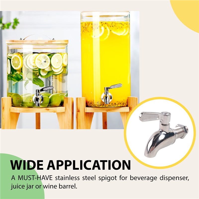 Wine Beer Usa - ABMI-ステンレス製蛇口タップ ドラフトビールタップ 家庭用醸造発酵器 ワイン ドラフトビール ジュースディスペンサー