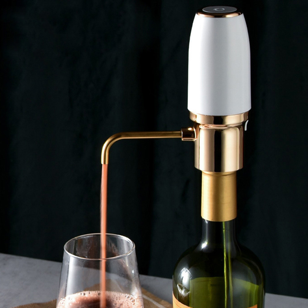 Wine Beer Refrigerator - USB充電式電気ワインクーラー,急速加熱,赤ワインディスペンサー,結婚式のパーティー,誕生日パーティー,家庭用,1個