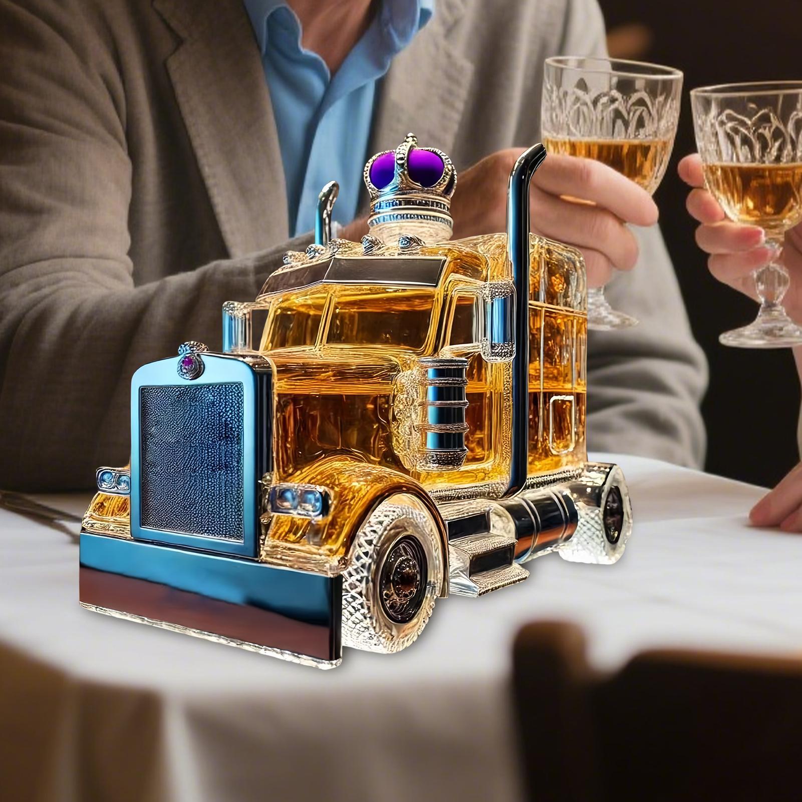 ワインデカンターハーフトラックバーボンディスペンサー 375 - Wine To Beer To Liquor のレビューと価格