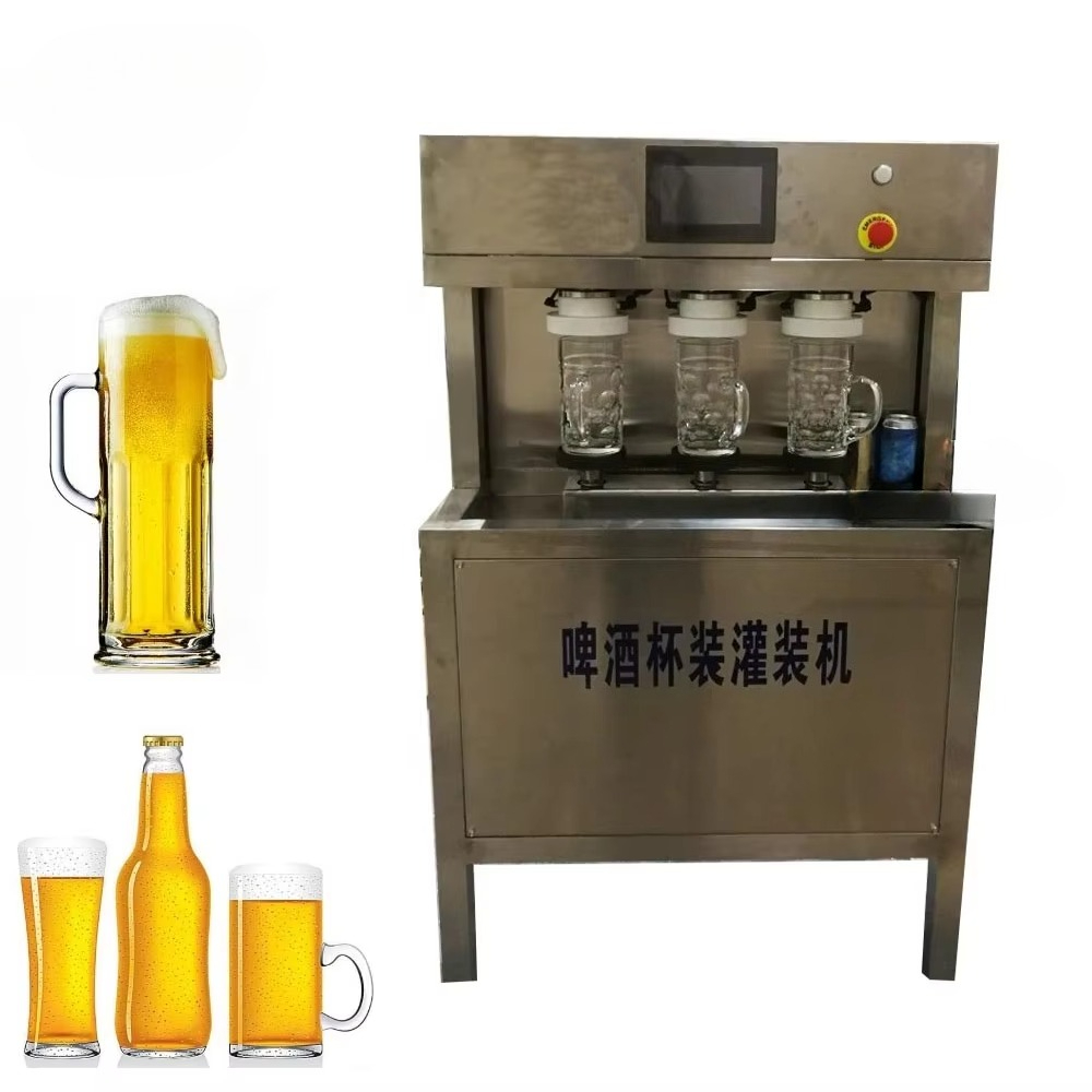 カップ用の手動ビール充填機、酒類ワインウォッカアルコール瓶詰 - Wine Beer Usa のレビューと価格