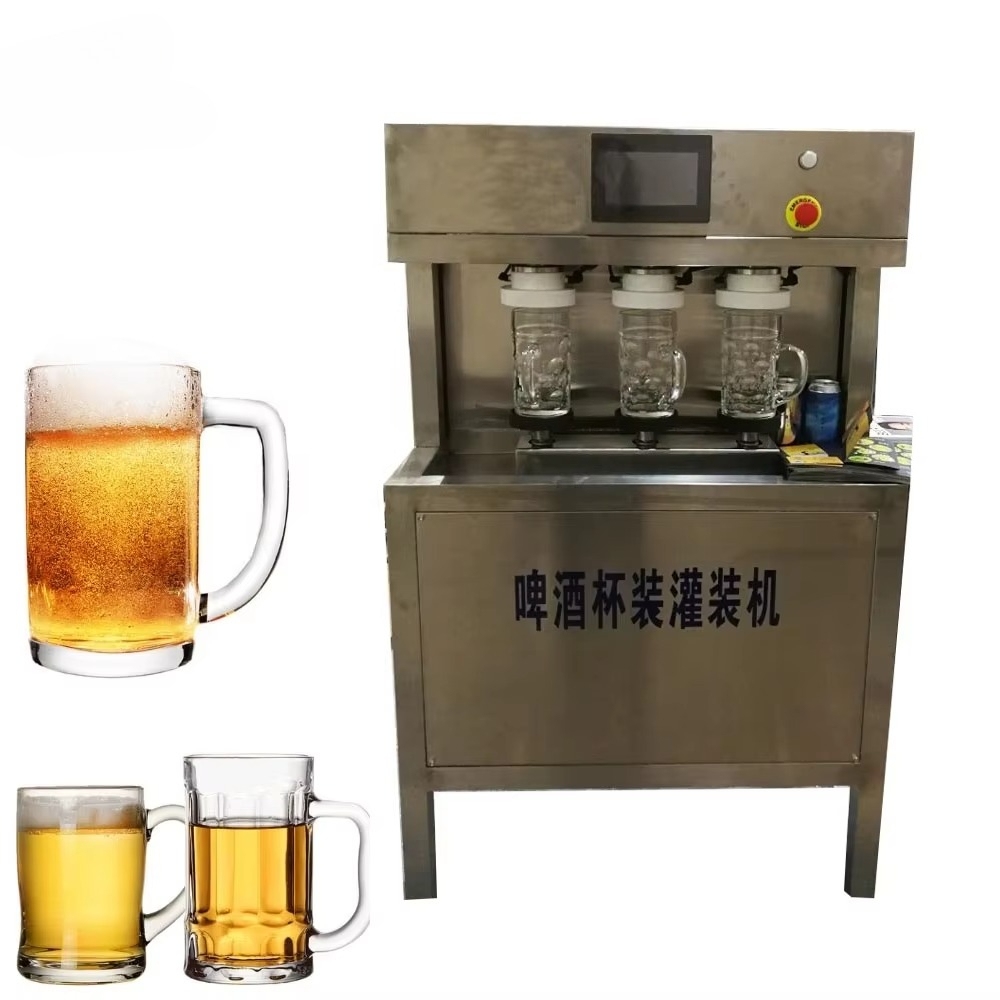 カップ用の手動ビール充填機、酒類ワインウォッカアルコール瓶詰 - Wine Beer Usa のレビューと価格
