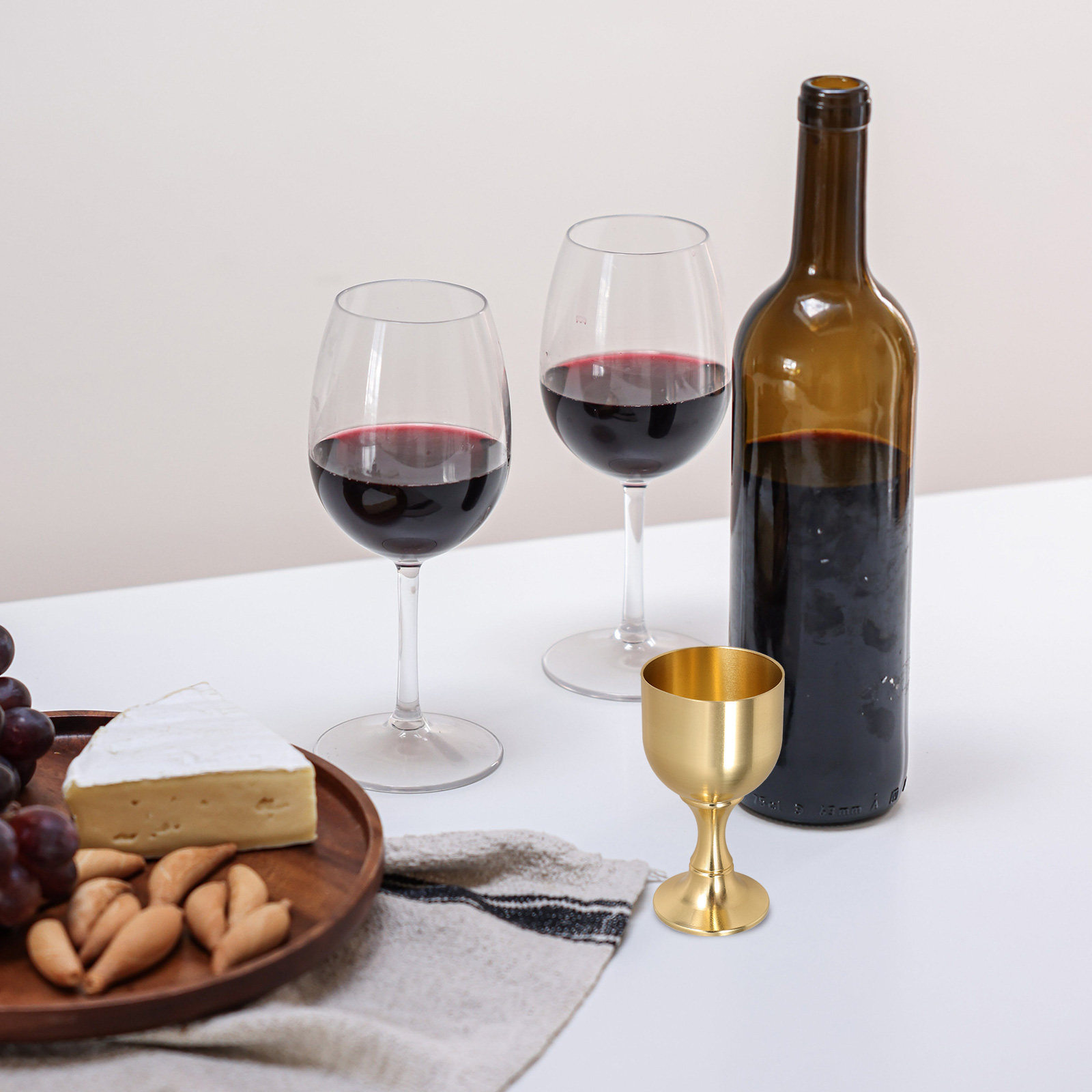 銅製ゴブレット ヴィンテージスタイル 繊細なレトロな酒器 多 - Wine To Beer To Liquor のレビューと価格