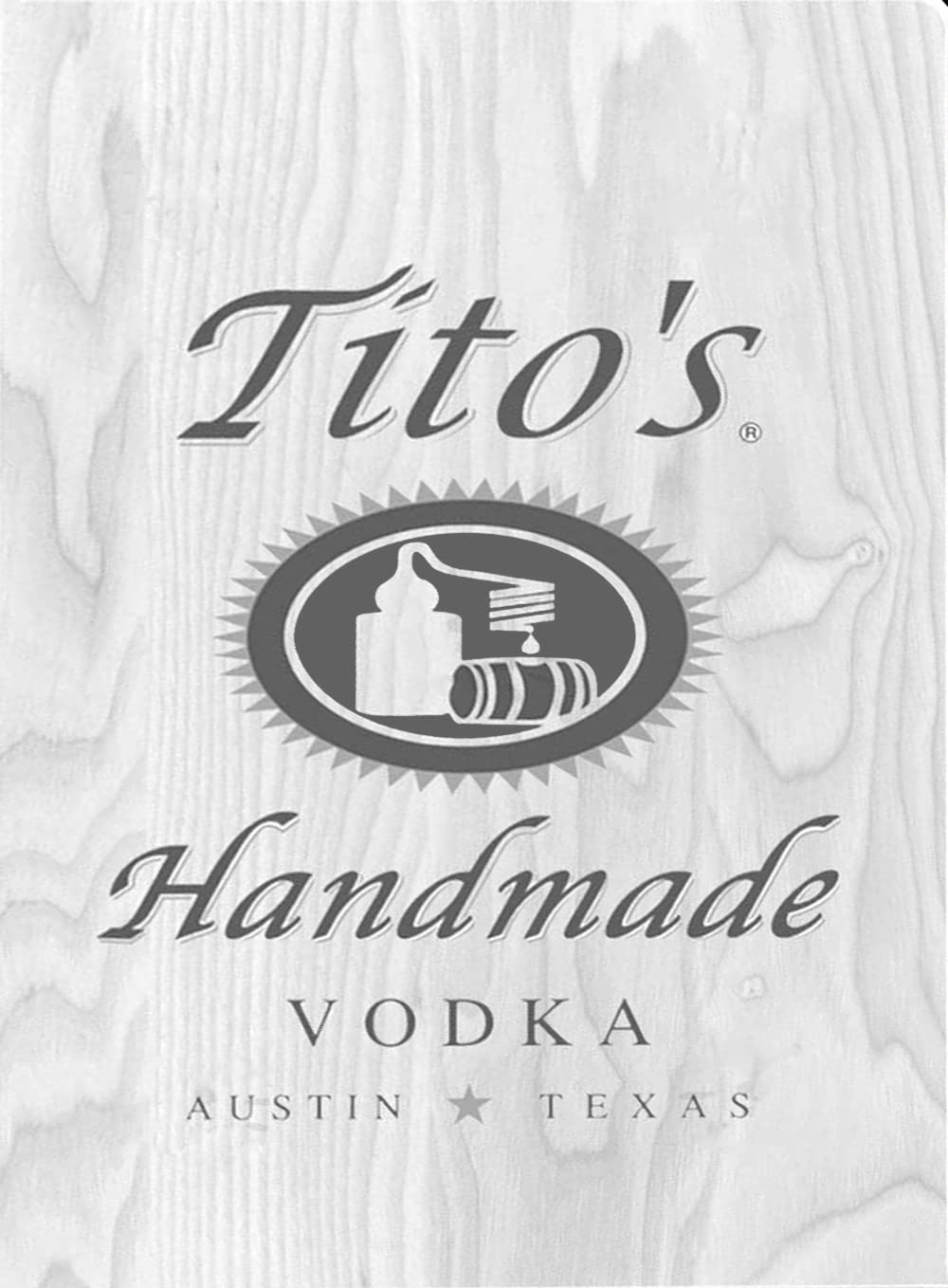 8 X 12 インチのメタルサイン - Tito’s Vod - Wine To Beer To Liquor のレビューと価格