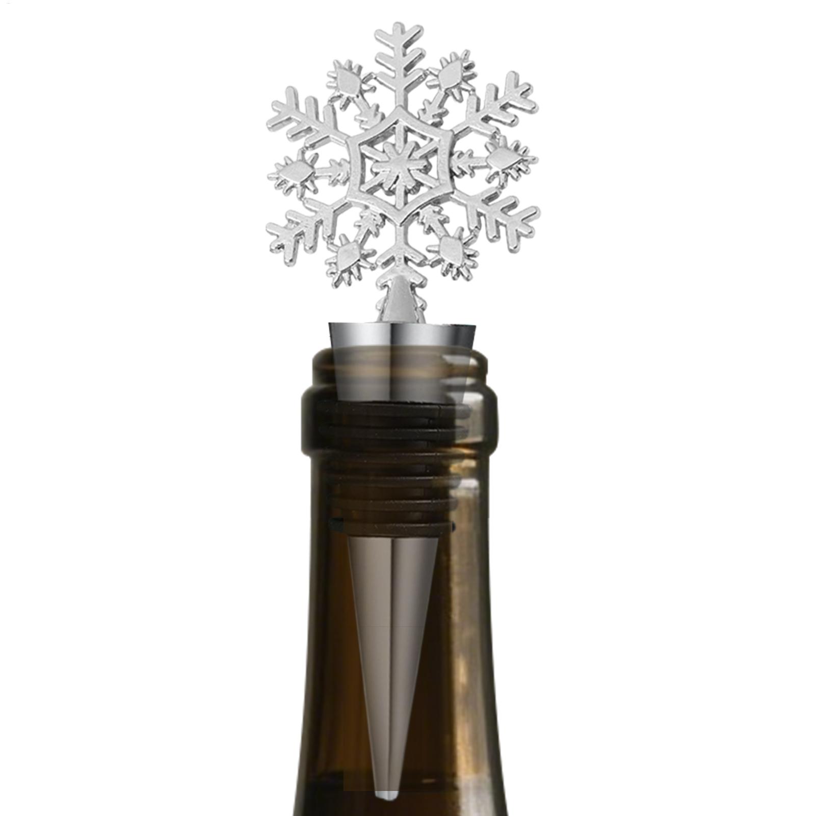 ワインボトルストッパー クリスマスデコレーション 気密コルク - Wine To Beer To Liquor のレビューと価格