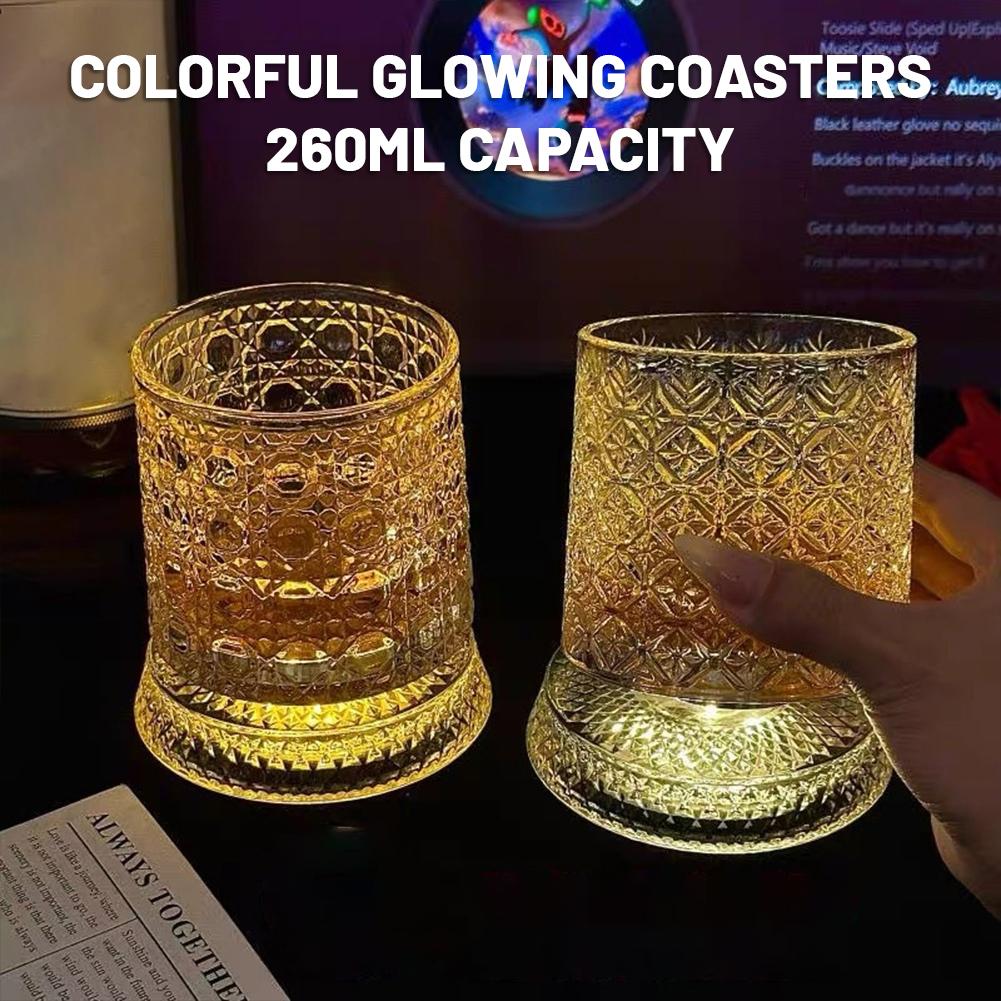 回転式ウイスキーグラス クリエイティブクリスタルビールカップ - Wine To Beer To Liquor のレビューと価格
