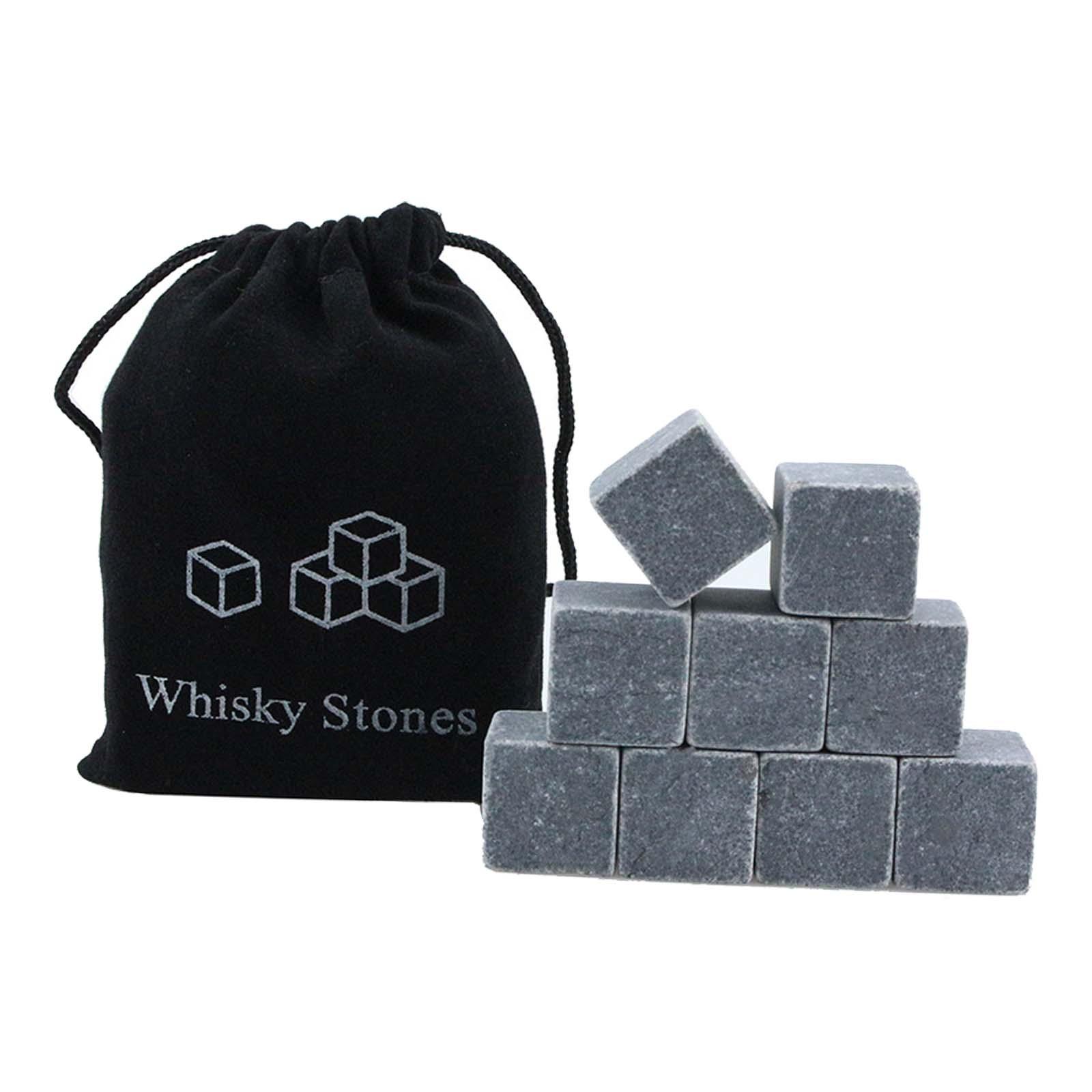 9個入りウイスキーストーン 再利用可能 再冷凍可能 ギフトセ - Whiskey Stone Set のレビューと価格