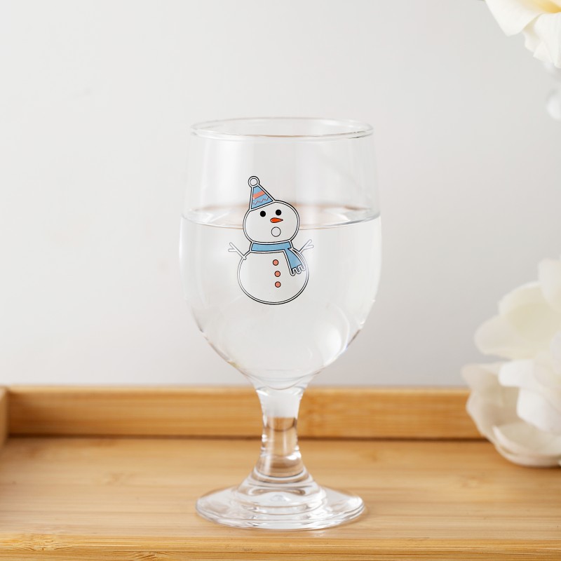 猫ガラス韓国風ハイフットグラス、高級感、ワイングラス、ビール - Wine Beer Foot のレビューと価格