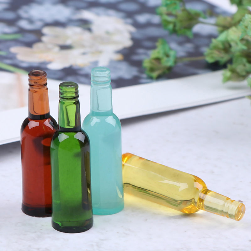 6 個 1:12 ドールハウスミニチュアビールワインドリンク - Wine Beer Usa のレビューと価格