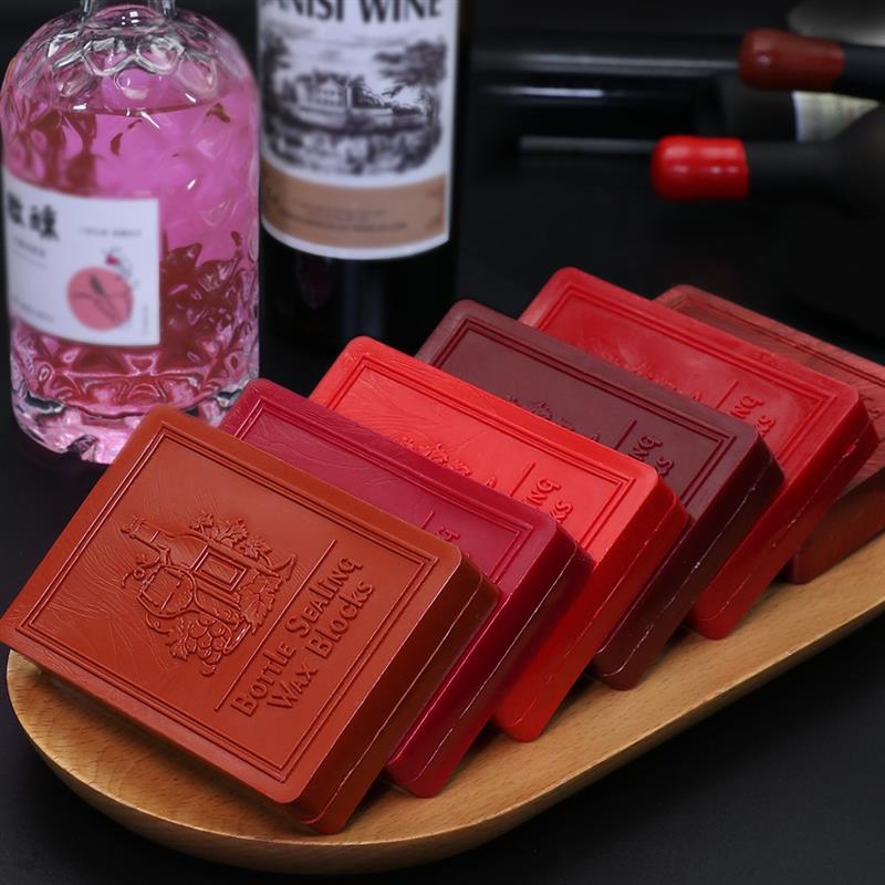 45 グラムのワインボトルシーリングワックスブロック、赤ワイ - Wine To Beer To Liquor のレビューと価格