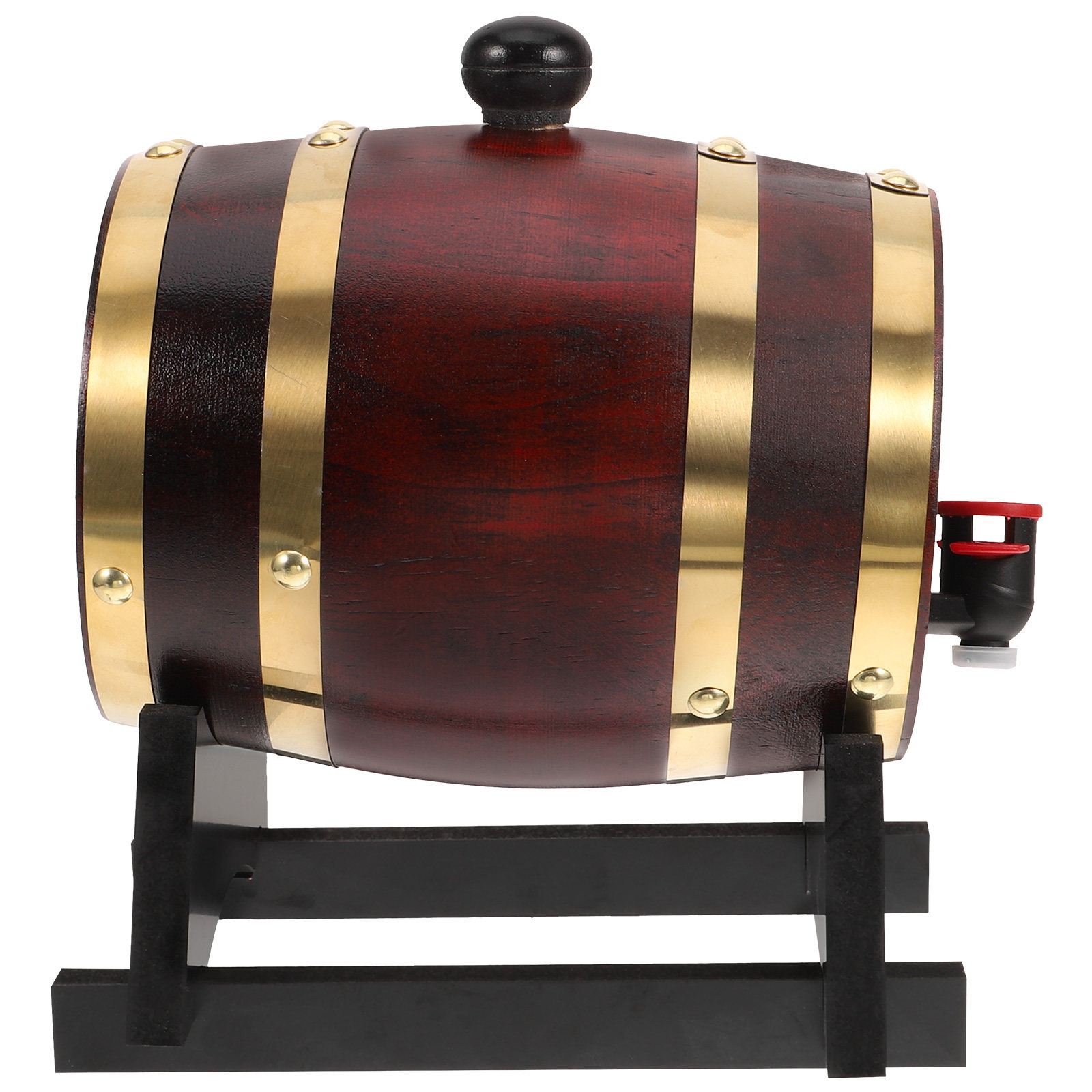 木製ワイン樽1L レッドワインホルダー ビール ウイスキー  - Wine To Beer To Liquor のレビューと価格