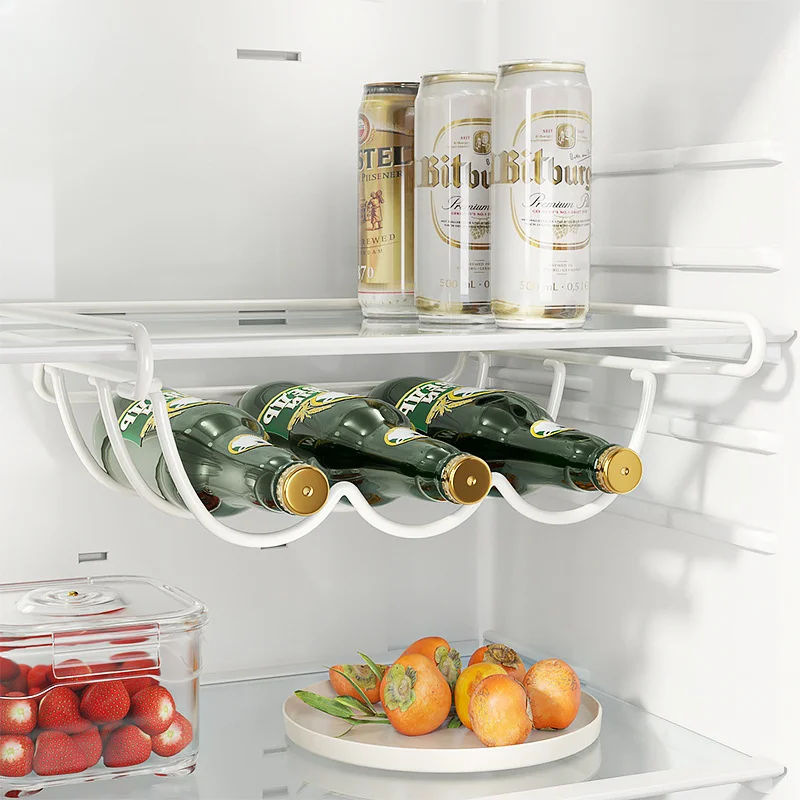 ワインディスプレイ棚ホルダー、冷蔵庫収納ラック、クリエイティ - Wine Beer Refrigerator のレビューと価格