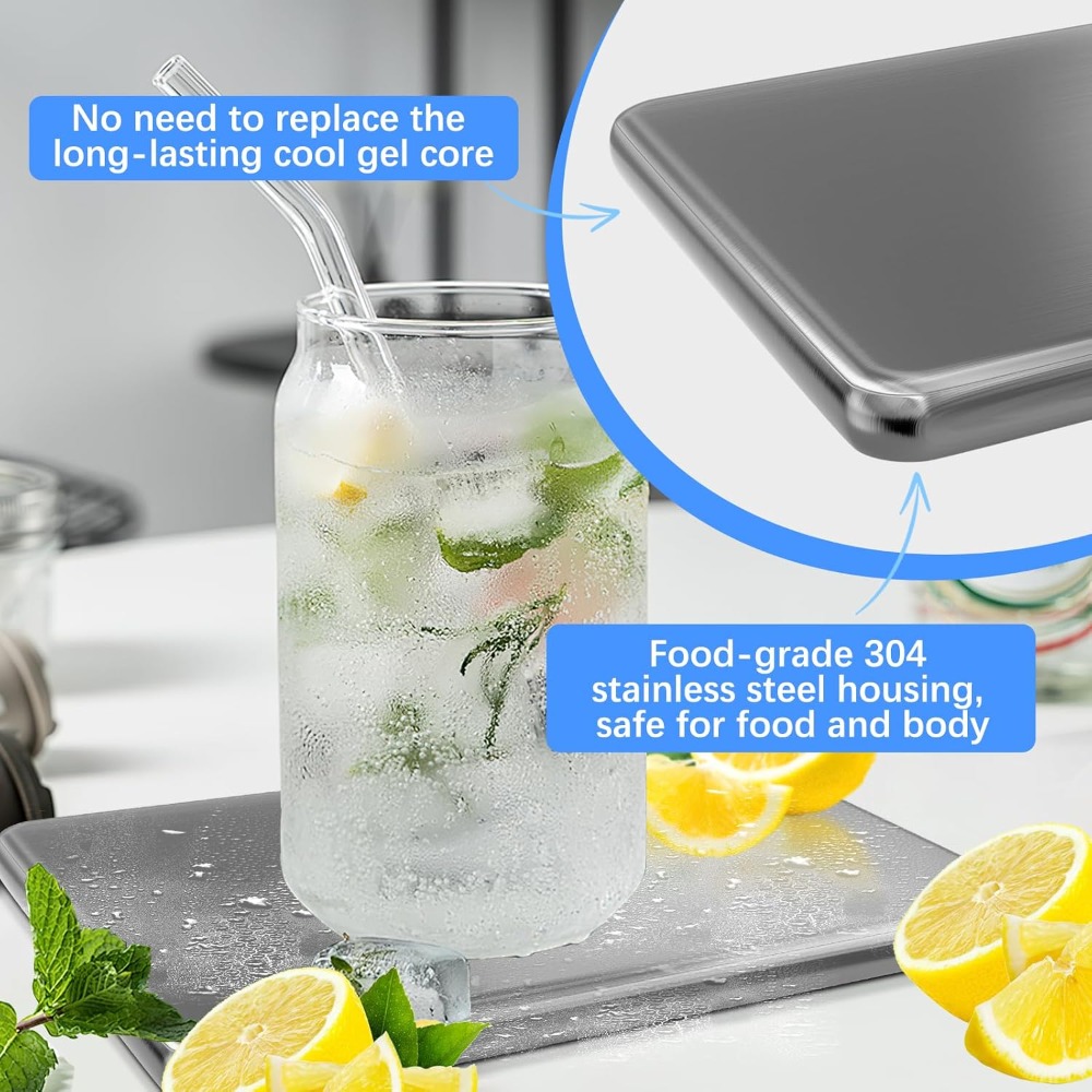 キャンプ、ピクニックバスケット用ステンレス製保冷剤、食品や飲 - Wine Beer Refrigerator のレビューと価格