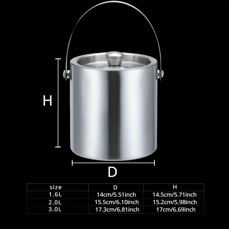 ステンレス製断熱アイスバケット,ワイン,ビール,シャンパン, - Wine Beer Refrigerator のレビューと価格