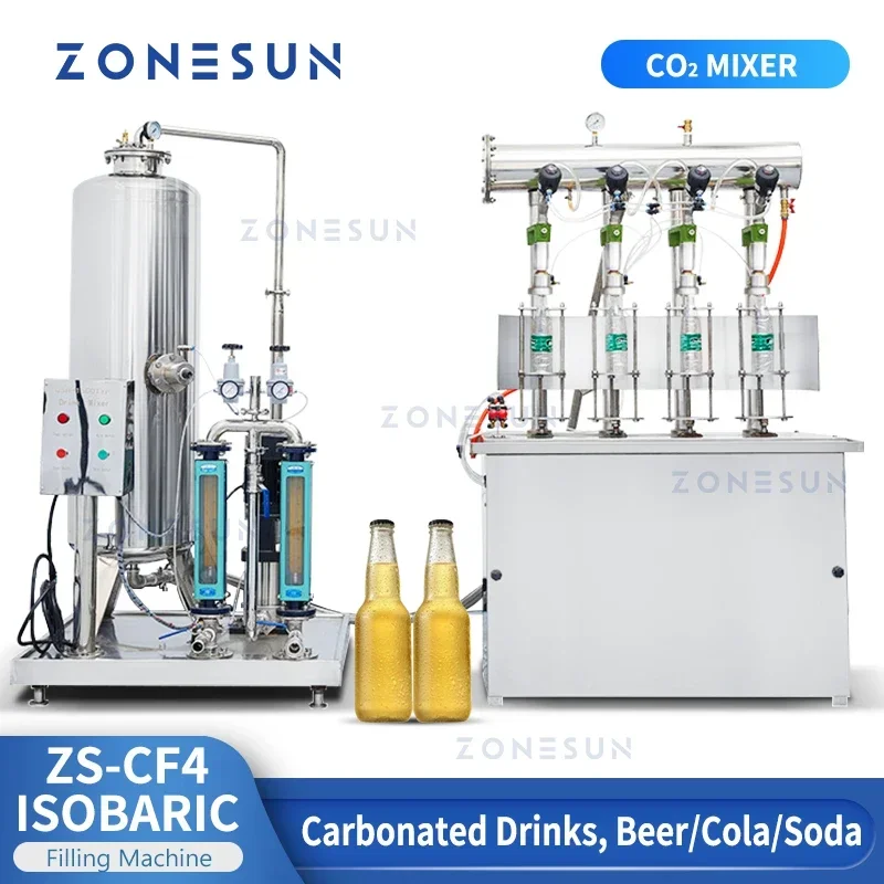 ZONESUN 炭酸飲料等圧充填機 ビール コーラ ソーダ  - Wine Beer Usa のレビューと価格