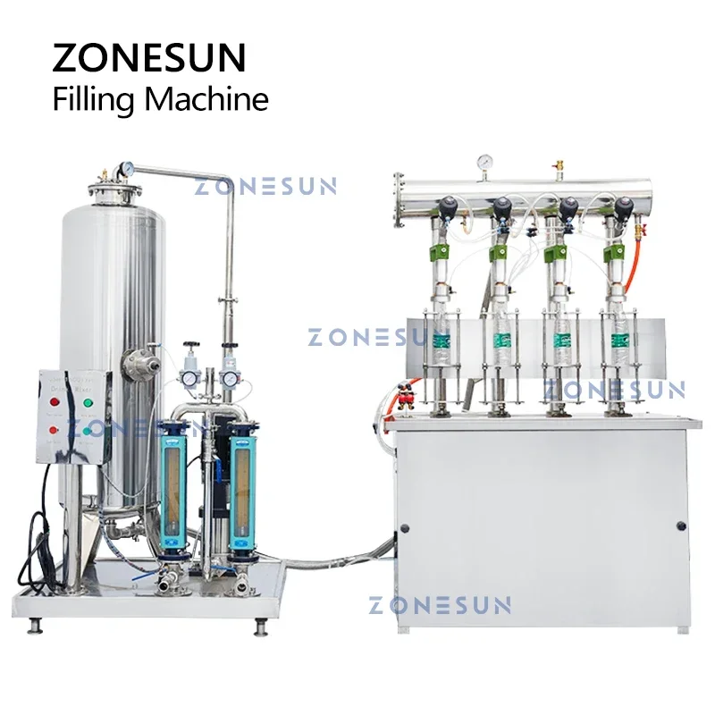ZONESUN 炭酸飲料等圧充填機 ビール コーラ ソーダ  - Wine Beer Usa のレビューと価格