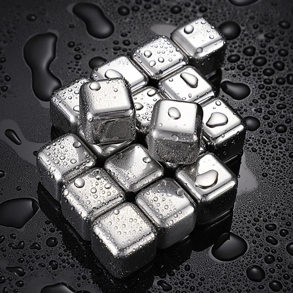 ステンレス製アイスブロック 再利用可能な冷却石 ウイスキー、 - Whiskey Stone Set のレビューと価格