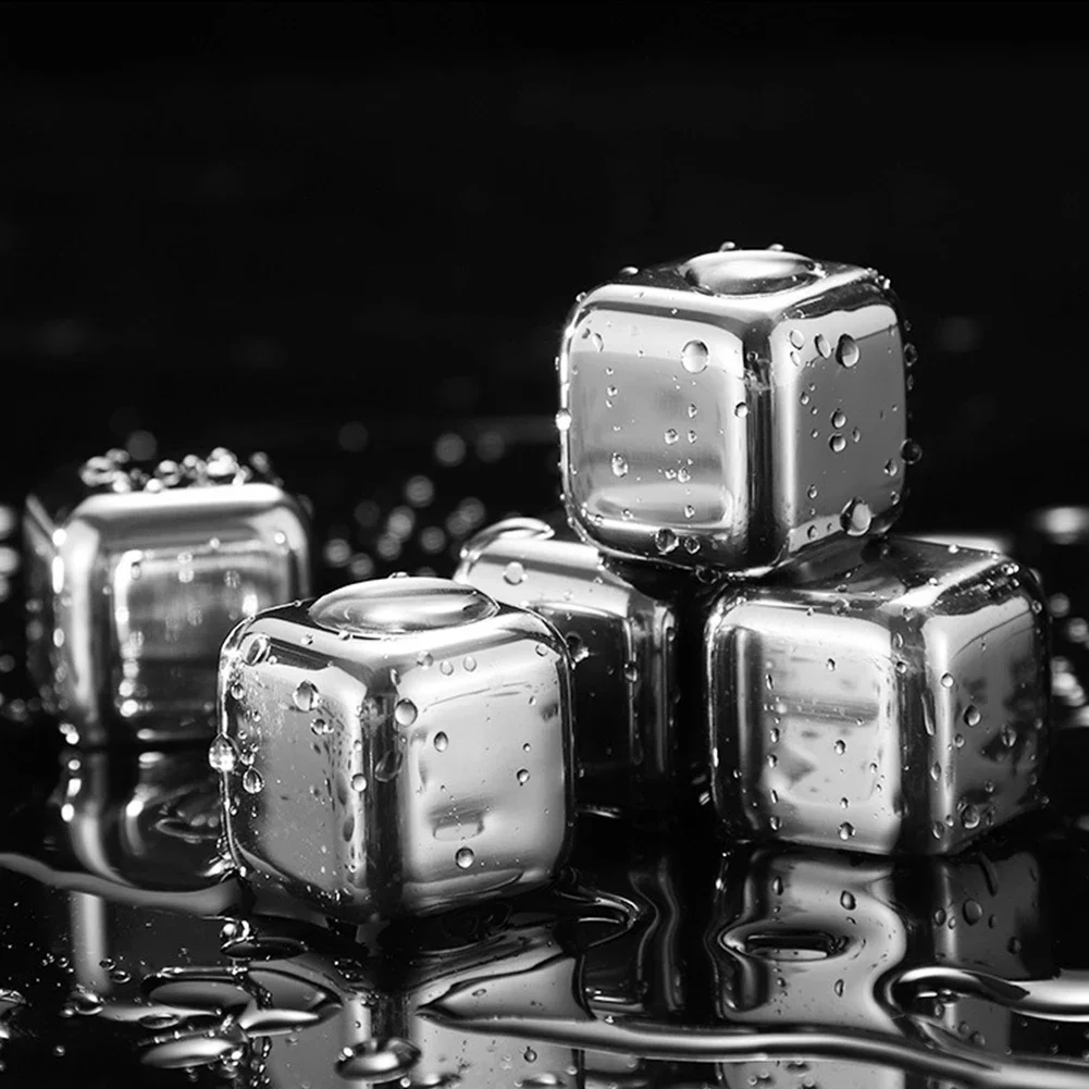 ステンレス製アイスブロック 再利用可能な冷却石 ウイスキー、 - Whiskey Stone Set のレビューと価格