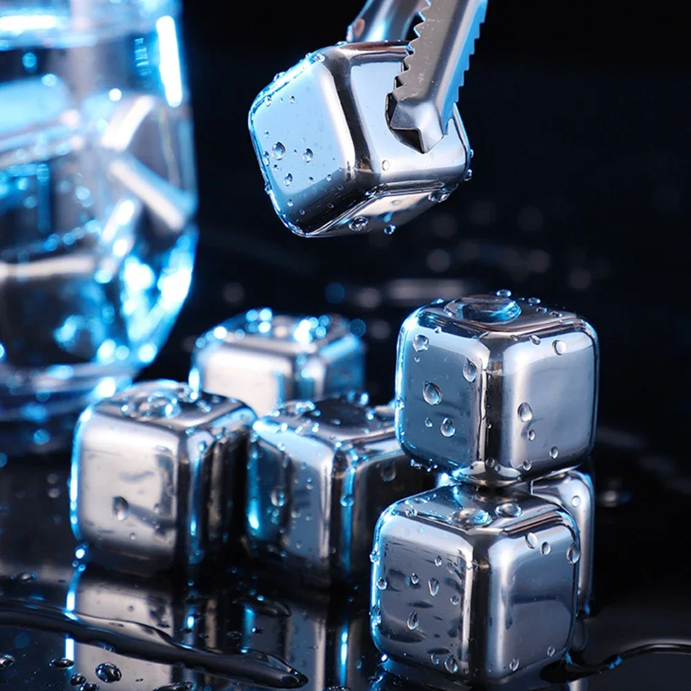 ステンレス製アイスブロック 再利用可能な冷却石 ウイスキー、 - Whiskey Stone Set のレビューと価格
