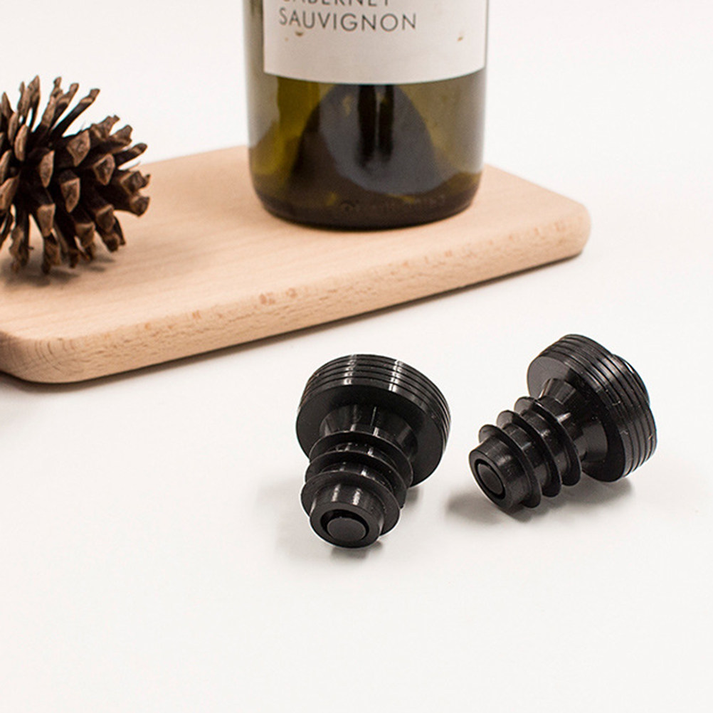 プレミアム食品グレードシリコン製ワインボトルストッパー、赤ワ - Wine Beer Red のレビューと価格