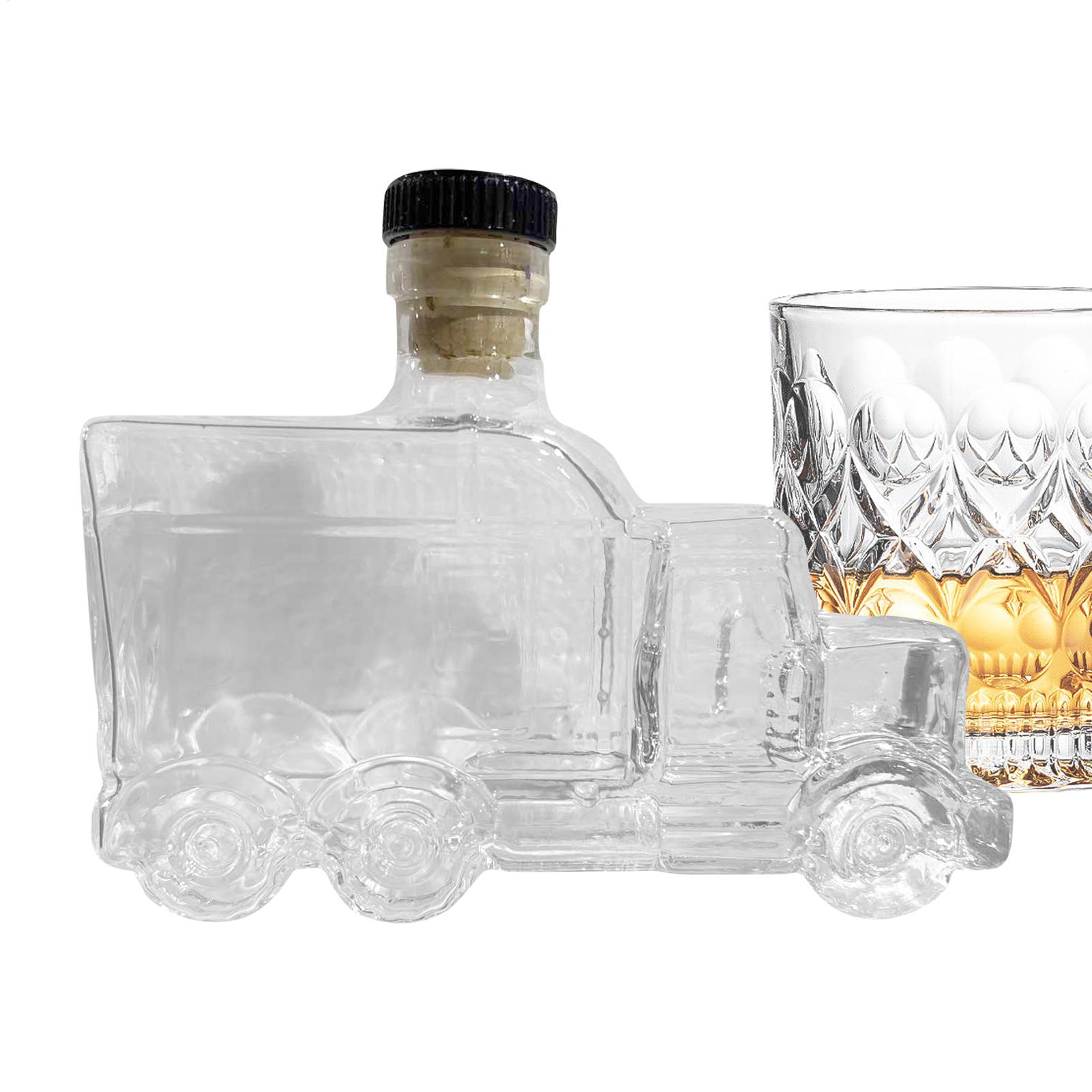 375ml装飾ボトルデカンタ、バーボンデカンタ、ウイスキー容 - Wine To Beer To Liquor のレビューと価格