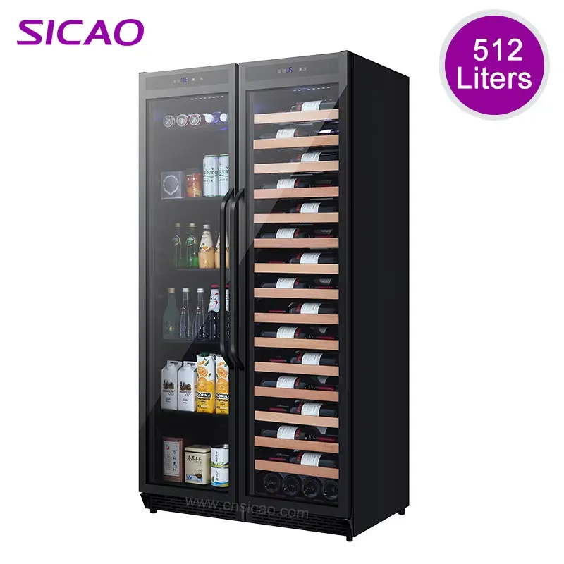 ビルトイン飲料冷蔵庫 ダブルドアワインクーラー 大容量ビール - Wine Beer Fridge Under Counter のレビューと価格